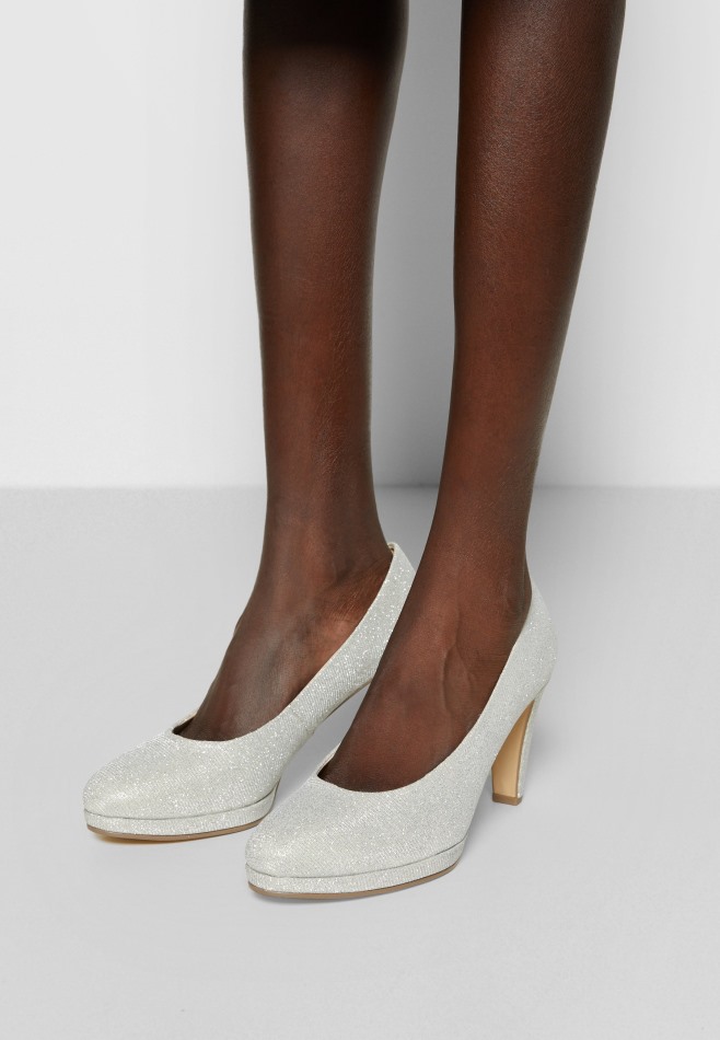 Talons Hauts Argent Gabor | Exclusif